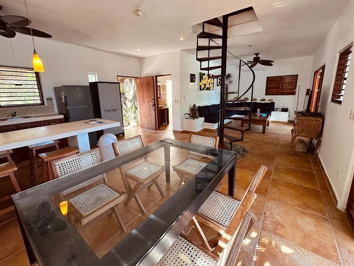 Tankah Sunrise Sanctuary - Reef & Oceanfront Vila Tulum Casa de Férias