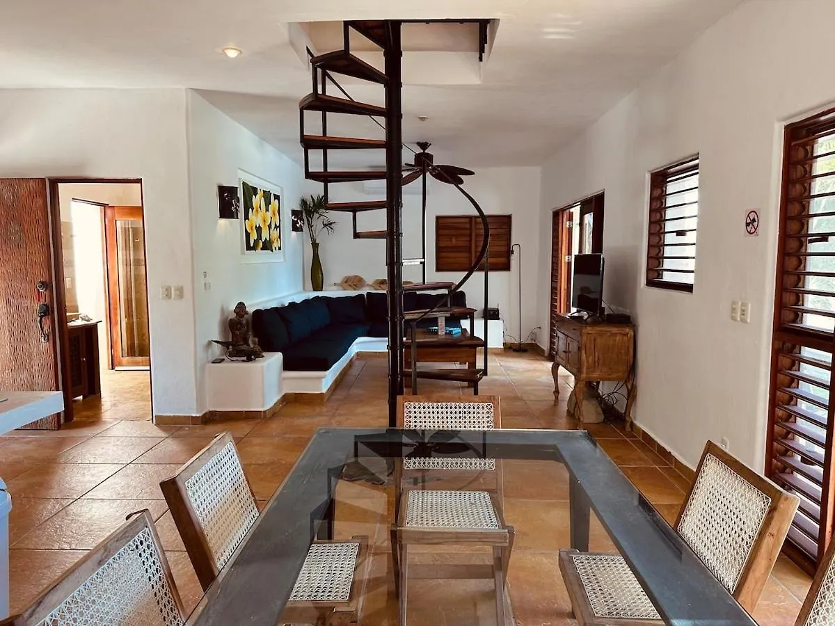 Tankah Sunrise Sanctuary - Reef & Oceanfront Vila Tulum Casa de Férias